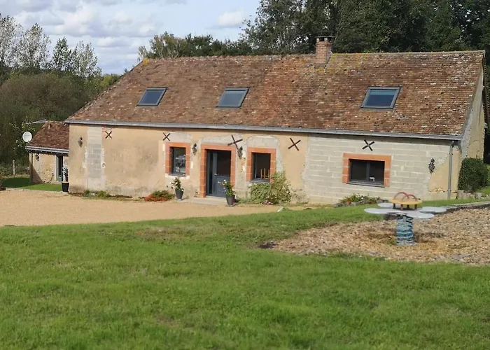 빌라 Maison Du Bonheur De La Basse Biguerie Proche Du Zoo De La Fleche *